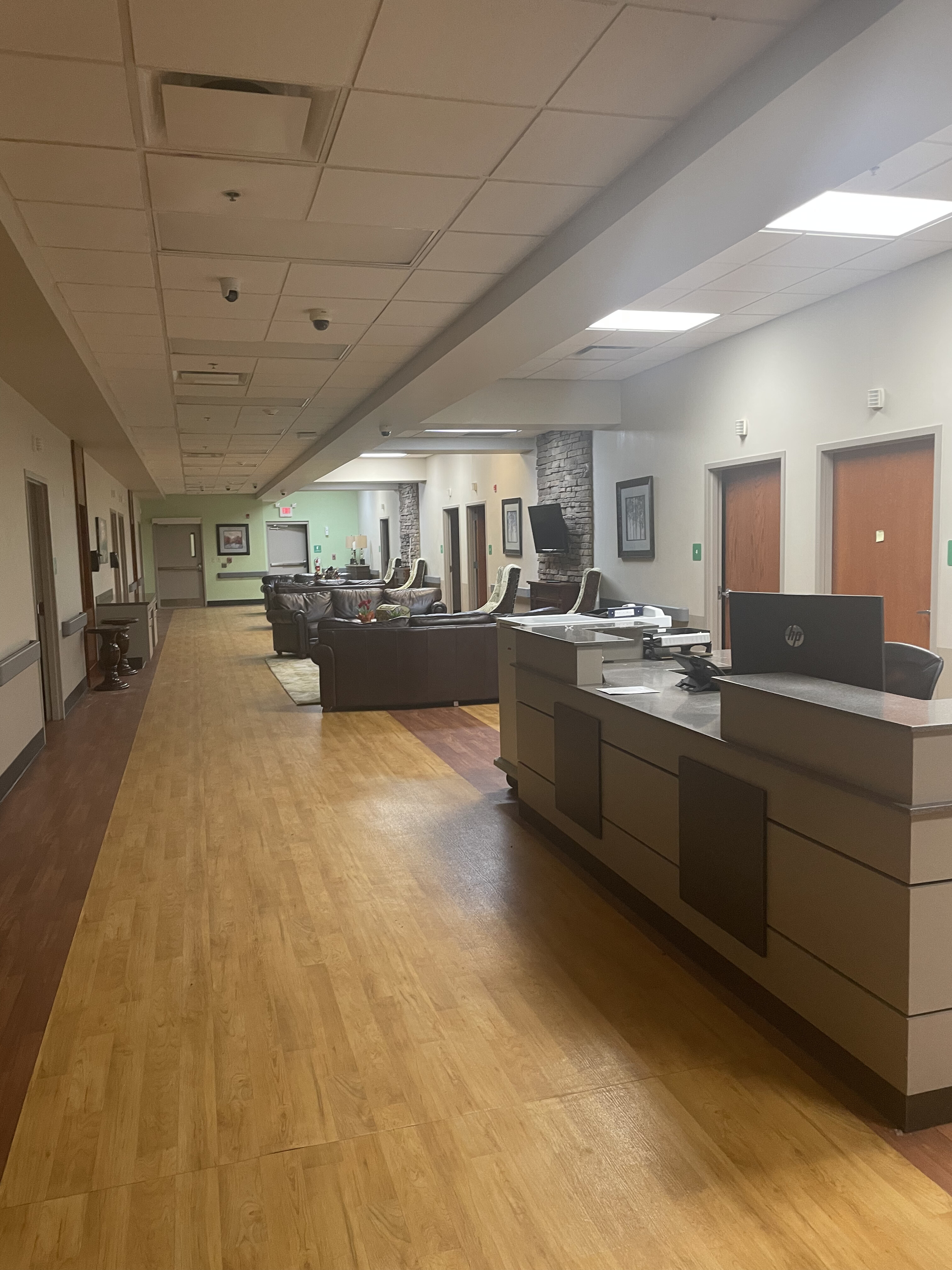 Interior of Shepherd Hospice Inpatient Facility