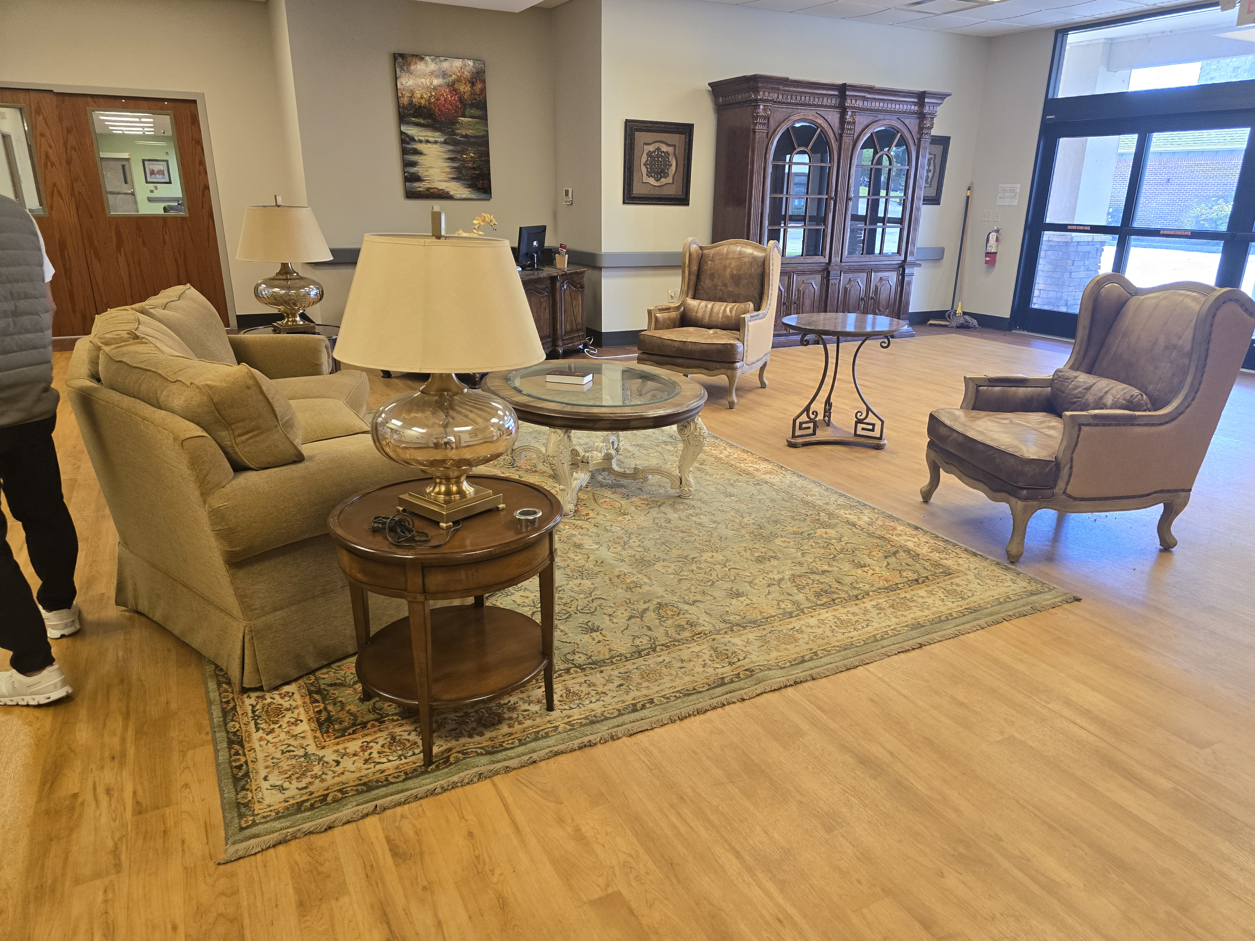 Interior of Shepherd Hospice Inpatient Facility